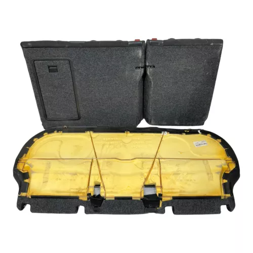 Golf 6 5K Sitz Sitze hinten Rückbank Rücksitzbank 3 Punkt Gurt Lehne OHNE-Kopfs (179544)