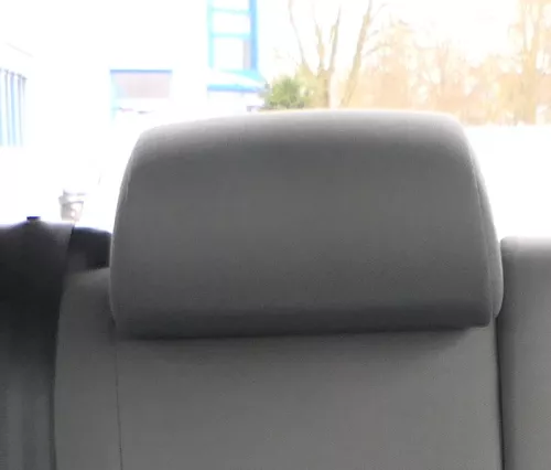 Seat Ibiza 6L Kopfstütze hinten in der Mitte mittig grau  BB9