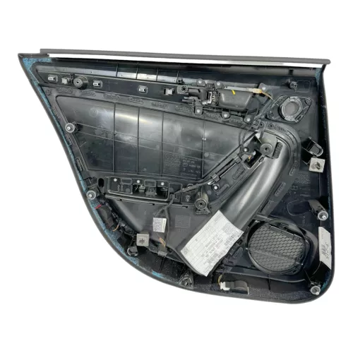1x A4 8K B8 Türverkleidung Verkleidung Tür hinten rechts schwarz schwarz K-Leder (179601)