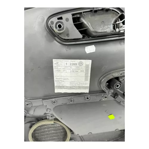 VW Polo 6R 1x Türverkleidung Verkleidung Tür 4/5-Türer hinten links schwarz (179668)