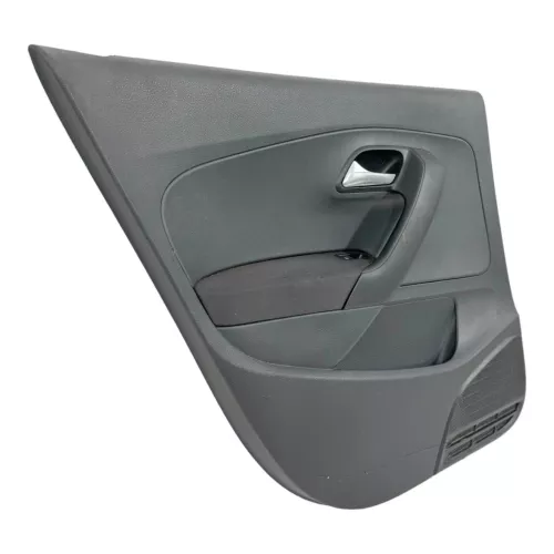 VW Polo 6R 1x Türverkleidung Verkleidung Tür 4/5-Türer hinten links schwarz (179668)