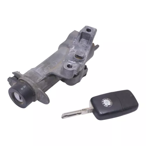 VW Skoda Superb 3U Schloßsystem Schlüssel Schloß Zündschloß 1x Funkschlüssel