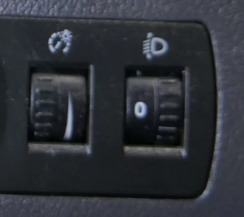 Caddy 2K Regler Instrumentenbeleuchtung 2K0941333A Stellrad Rad LWR Scheinwerfer