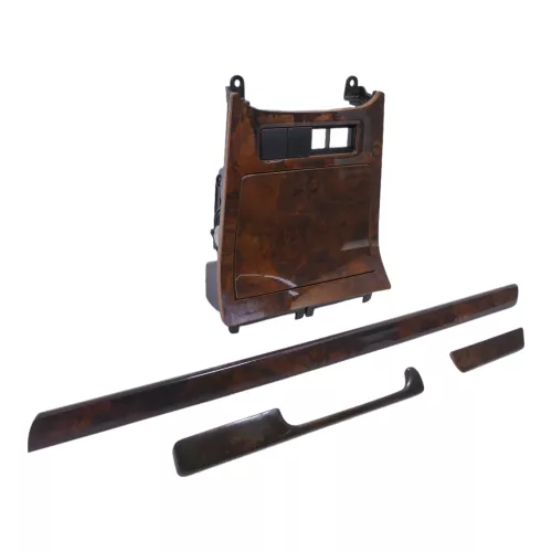 VW Golf 5 1K Verkleidung Abdeckung Dekor links + rechts - Holz nussbaum Aschenbe