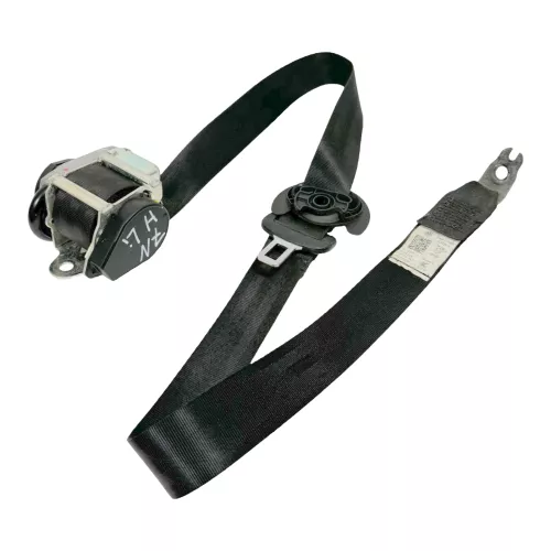 VW Sharan 7N Gurt hinten links 7N0857805B /D F (hinterm Fahrer) schwarz (179840)