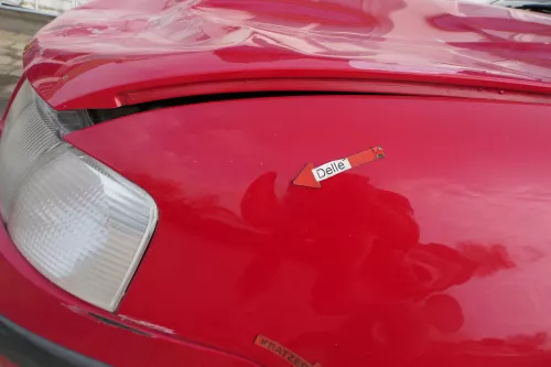 VW Passat 3B Kotflügel vorne links rot LY3D (179877)