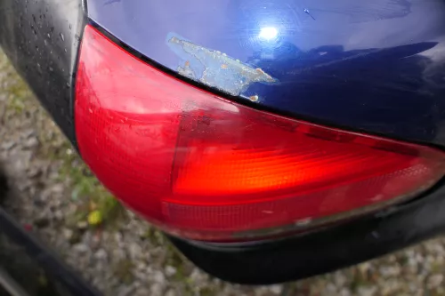 A3 8L bis cBj. ca1999 Heckklappe Kofferraumklappe Klappe hinten blau LZ5K Scheib (179911)