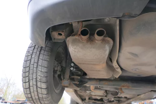 Golf 4 Bora Auspuff hinten Endtopf 1,8 T AGZ AGU AQN AUM A Endschalldämpfer