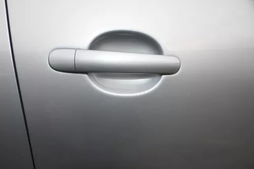 VW Polo 9N 9N3 Tür hinten rechts 4/5-Türer grau silber LA7R - ohne Anbauteile (179926)