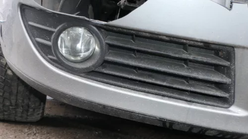 1x VW Polo 9N3 Nebelscheinwerfer Nebelleuchte rechts + Gitter Blende Abdeckung