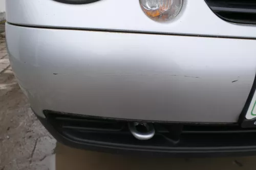 VW Lupo 6x Stoßstange vorne Frontstoßstange Stoßfänger silber LA7W (179965)