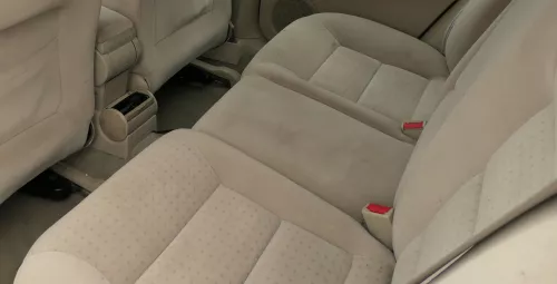 VW Golf 4 Bora Variant Kombi Sitz Rückbank Rücksitzbank hinten Sitze hellbeige (179989)