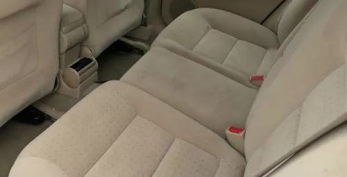VW Golf 4 Bora Variant Kombi Sitz Rückbank Rücksitzbank hinten Sitze hellbeige (179989)