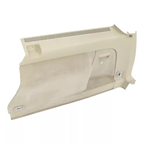 VW Golf 4 Variant Abdeckung Verkleidung Kofferraum hinten rechts hellbeige beige (180001)