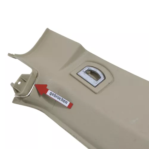 VW Golf 4 Variant Abdeckung Verkleidung Kofferraum hinten rechts hellbeige beige (180001)