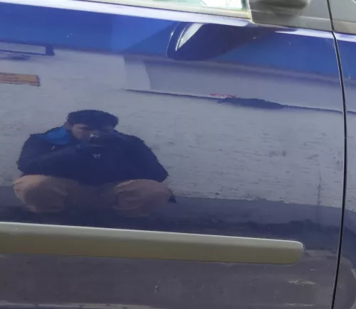 VW Polo 9N 9N3 Tür vorne rechts Beifahrertür 4/5-Türer blau LB5N ohneAnba (180034)