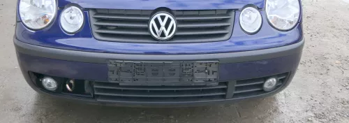 VW Polo 9N Stoßstange Frontstoßstange vorne blau LB5N