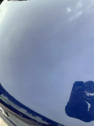 VW Polo 9N Motorhaube Klappe Haube vorne blau LB5N bis ca. Bj. 2004 (180037)