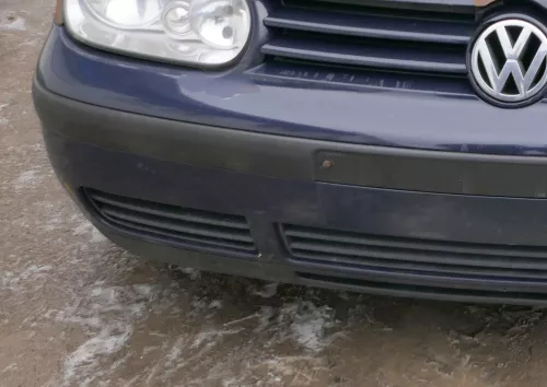 VW Golf 4 1J Stoßstange vorne Stoßfänger vorn blau LA5G (180053)