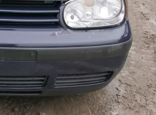 VW Golf 4 1J Stoßstange vorne Stoßfänger vorn blau LA5G (180053)