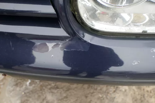 VW Golf 4 1J Stoßstange vorne Stoßfänger vorn blau LA5G (180053)