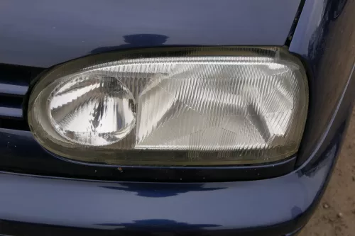 VW Golf 3 auch Cabrio Stoßstange vorne Stoßfänger vorn lackiert nlau LC5U (180210)