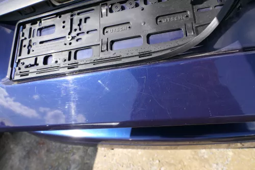 Golf 3 1E Cabrio Heckklappe Kofferraumklappe hinten Klappe blau LC5U ohneAnbaute (180212)