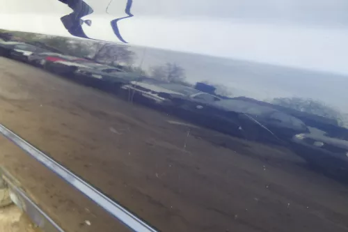 VW Golf 3 4 1E Cabrio Tür vorne links Fahrertür - ohne Anbauteile  blau LC5U (180217)