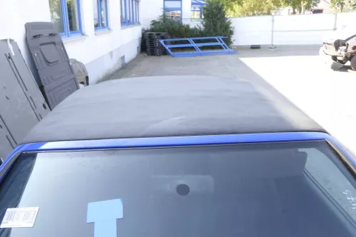 VW Golf 3 & 4 1E Cabrio Dach Scheibe Verdeck schwarz elektrisch - Mängel