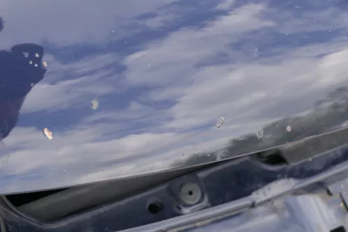 VW Golf 5 V 1K Motorhaube Haube Klappe vorne blau LA5G (180327)