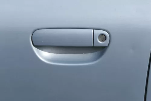 Audi A3 8L Tür nur Türblatt vorne links blau LY7R 4/5-Türer (180333)