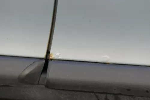Audi A3 8L Tür nur Türblatt vorne rechts blau LY7R 4/5-Türer (180335)