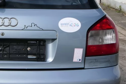 Audi A3 8L Facelift Heckklappe Kofferraumklappe Klappe hinten blau LY7R (180340)