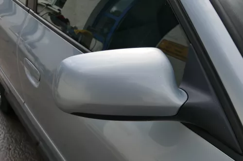 A3 8L elektrischer Spiegel Außenspiegel rechts blau LY7R Facelift 4/5-Tür