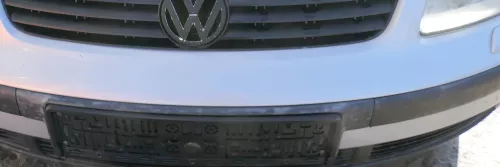 VW Passat 3B Stoßstange vorne Frontstoßstange Stoßfänger vorn silber LB7Z  - SWR (180367)