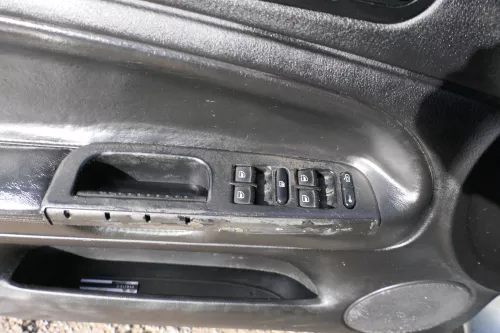 4x Passat 3B Türverkleidung Verkleidung Tür vorne links rechts  - schwarz Leder (180368)