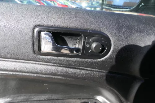 4x Passat 3B Türverkleidung Verkleidung Tür vorne links rechts  - schwarz Leder (180368)