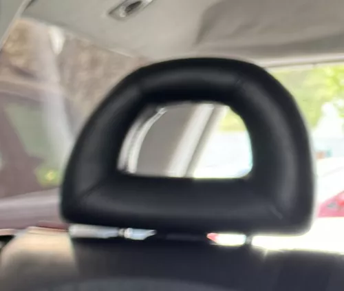 1x Passat 3B 3BG Kopfstütze Sitz Sitze rechts / links Leder schwarz Golf  (180378)