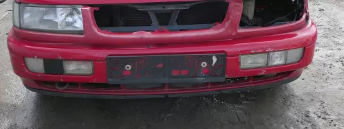 VW Passat 3A 35i Stoßstange vorne Frontstoßstange Pralldämpfer rot LY3D GL G