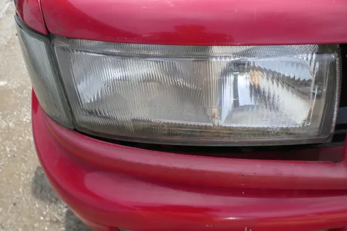 VW Passat 3A 35i Stoßstange vorne Frontstoßstange Pralldämpfer rot LY3D GL G (180450)