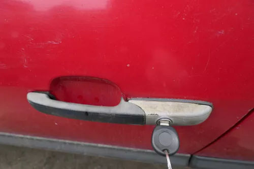 VW Passat 3A 35i Türgriff Tür Griff vorne links außen +Schlüssel Schloß Zentral