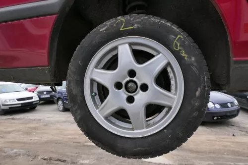 1x Felge Alufelge Golf 3 Polo 6jx14H2 ET38 6K0601025M LK100 14 Zoll BBS    2