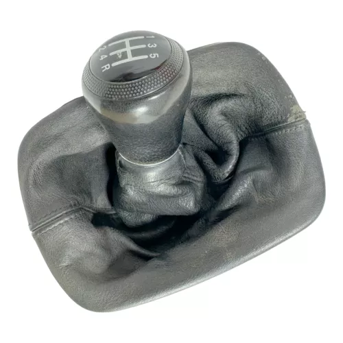 Audi A6 4B Schaltknauf Schaltsack Schaltknüppel original 5-Gang Leder (180516)