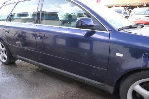 Audi A6 4B C5 Tür nur Türblatt vorne rechts Beifahrertür blau LZ5T (180534)