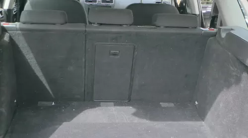 Golf 6 5K Kombi Sitze hinten Rückbank Rücksitzbank 3 Punkt Gurt Lehne OHNE-Kopfs (180608)