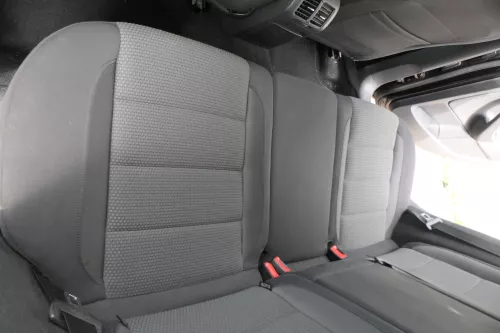 Golf 6 5K Kombi Sitze hinten Rückbank Rücksitzbank 3 Punkt Gurt Lehne OHNE-Kopfs (180608)