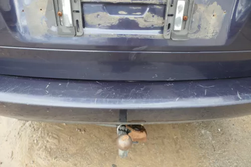 VW Passat 3B Kombi Variant Heckklappe Klappe hinten mit Scheibe blau LN5Y (180652)