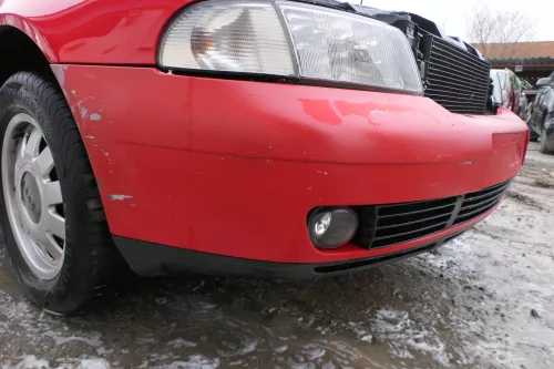 Audi A4 B5 Kombi + Limo Stoßstange vorne Frontstoßstange rot LY3H Facelift (180686)