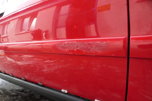 Audi A4 B5 Tür vorne rechts rot LY3H (Leiste+Griff beachten) Facelift (180691)