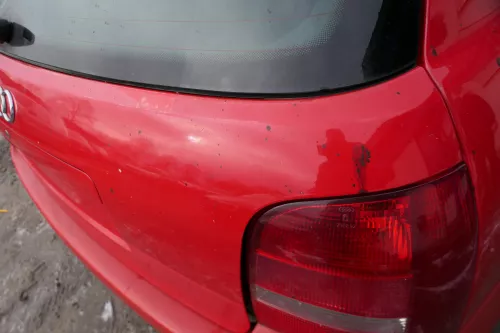 Audi A4 B5 Avant Facelift Heckklappe Klappe hinten rot LY3H Facelfit Scheibe (180695)